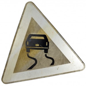 Metal road sign No. 3